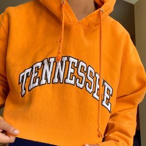 cropped tennessee hoodie